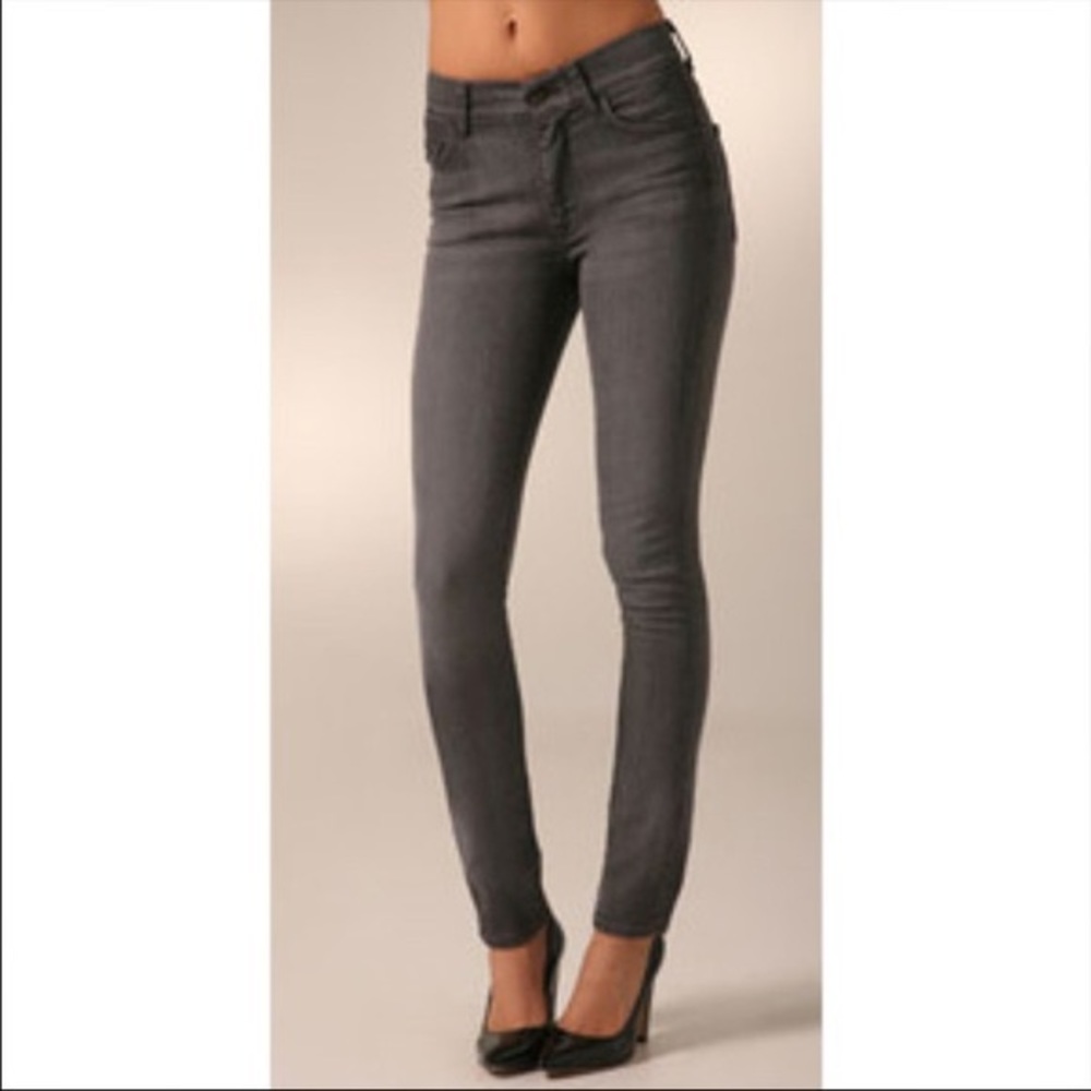 7 for All Mankind Sophie Fit Grey Jean Sz 26